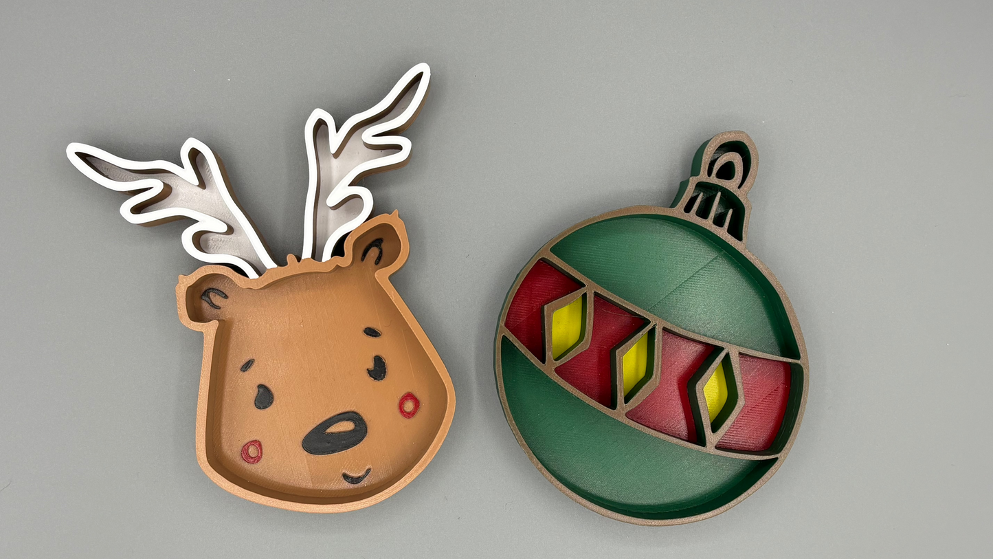 Vulvormen set kerst