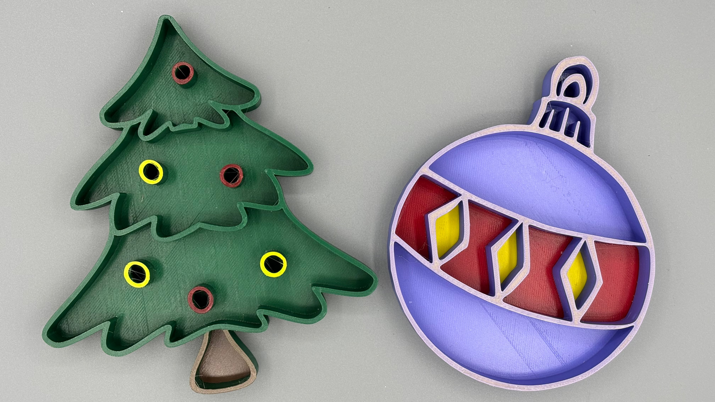 Vulvormen set kerst