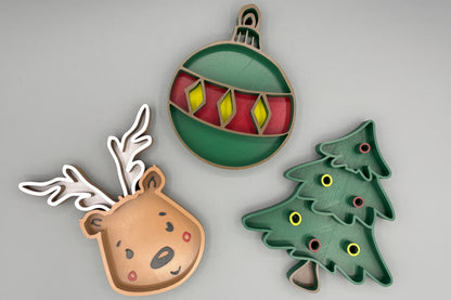Vulvormen set kerst
