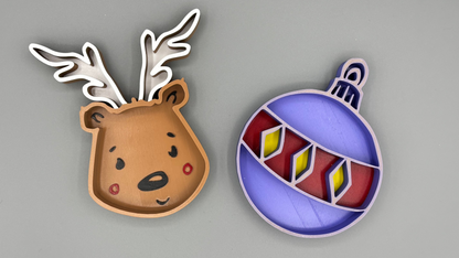 Vulvormen set kerst